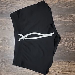 Old Navy Shorts Black Knit Relaxed Fit Drawstring  Pull On Sz S